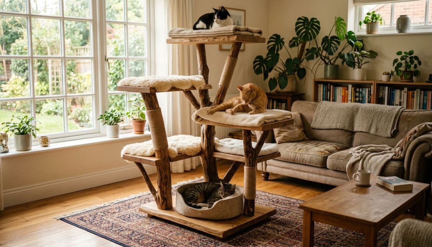 Die besten Materialien für langlebige Kratzbäume